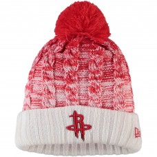 Детская шапка с помпоном Houston Rockets New Era Girls Fade - Red
