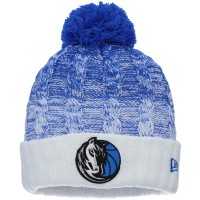 Детская шапка с помпоном Dallas Mavericks New Era Girls Fade - Blue