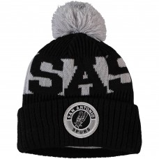 Детская шапка с помпоном San Antonio Spurs New Era Sport - Black