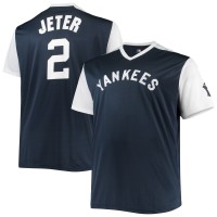 Джерси New York Yankees Derek Jeter Navy/White Cooperstown Collection Replica Player