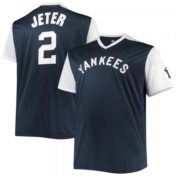 Джерси New York Yankees Derek Jeter Navy/White Cooperstown Collection Replica Player