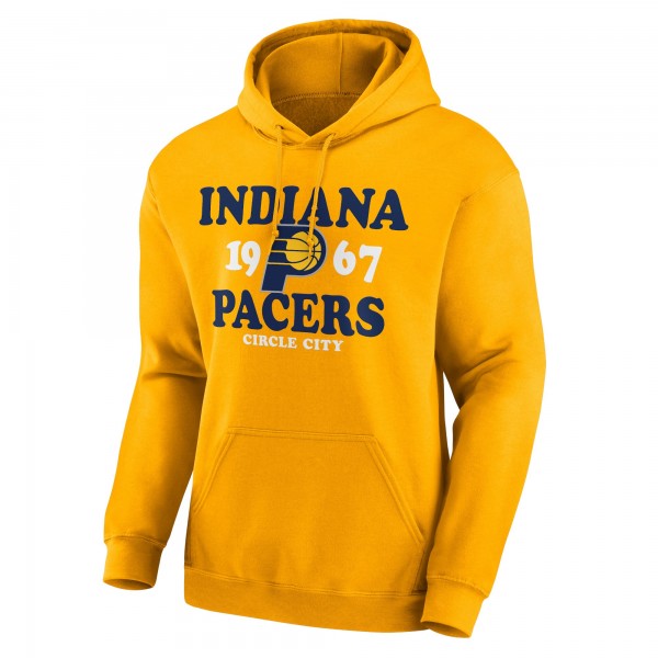 Толстовка с капюшоном Indiana Pacers Fierce Competitor - Gold - фирменная одежда NBA
