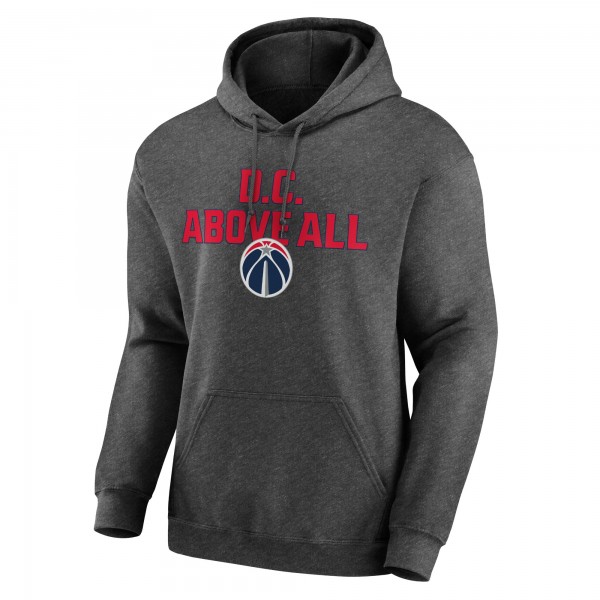 Толстовка с капюшоном Washington Wizards Victory Earned - Heathered Charcoal - фирменная одежда NBA