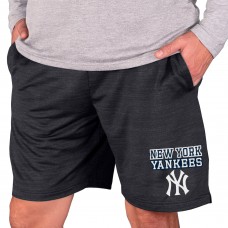 Шорты New York Yankees Concepts Sport Charcoal Bullseye Knit Jam