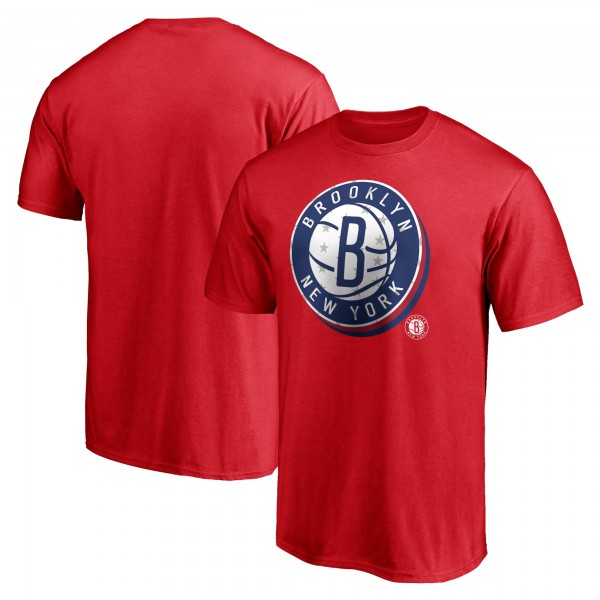 Футболка Brooklyn Nets Red White & Team - Red