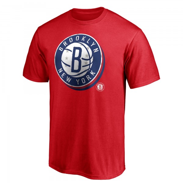 Футболка Brooklyn Nets Red White & Team - Red