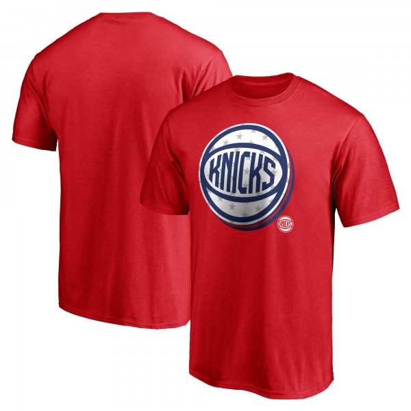 Футболка New York Knicks Red White & Team - Red