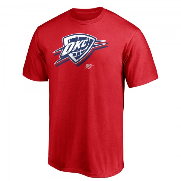 Футболка Oklahoma City Thunder Red Red White & Team