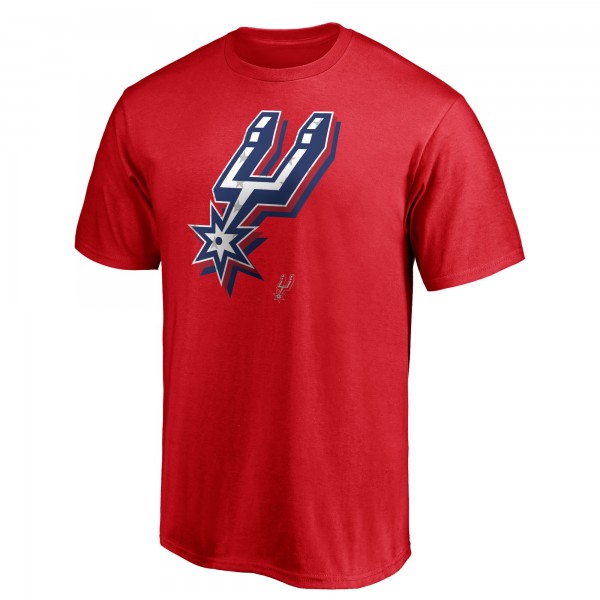 Футболка San Antonio Spurs Red White & Team - Red