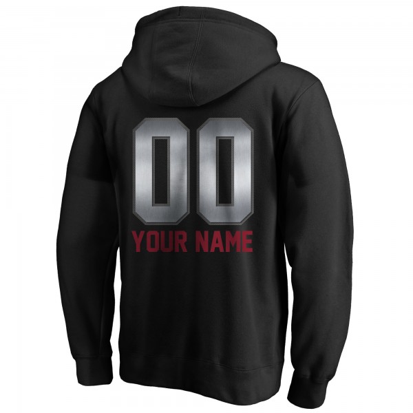 Именная толстовка Miami Heat Black Midnight Mascot