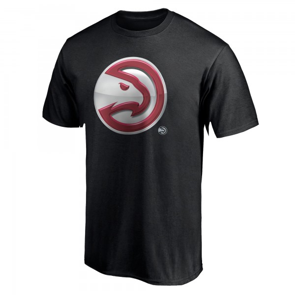 Именная футболка Atlanta Hawks Midnight Mascot - Black