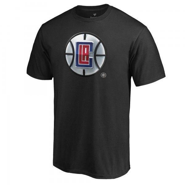 именная футболка LA Clippers Midnight Mascot - Black
