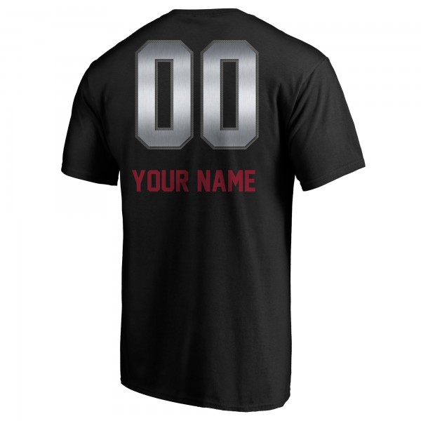 Именная футболка Miami Heat Black Midnight Mascot