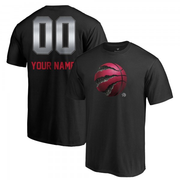 именная футболка Toronto Raptors Midnight Mascot - Black