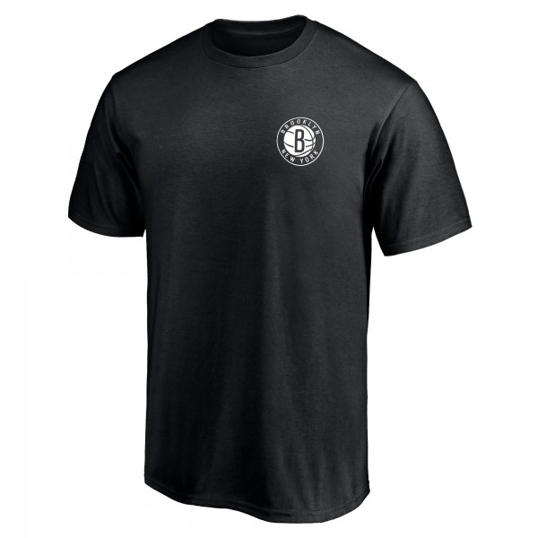 Brooklyn Nets Black Number One Dad T-Shirt