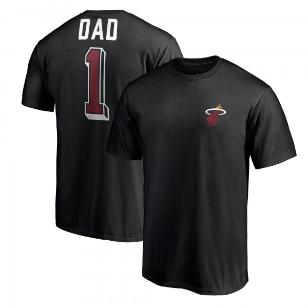 Футболка Miami Heat Number One Dad - Black