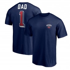 Футболка New Orleans Pelicans Number One Dad - Navy