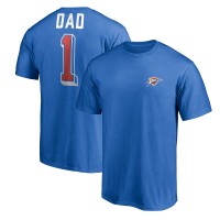 Футболка Oklahoma City Thunder Blue Number One Dad