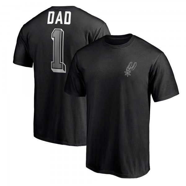 Футболка San Antonio Spurs Number One Dad - Black