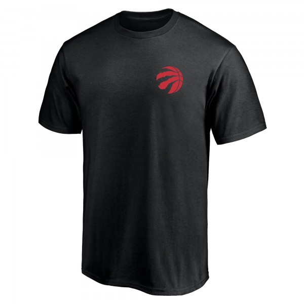 Toronto Raptors Black Number One Dad T-Shirt