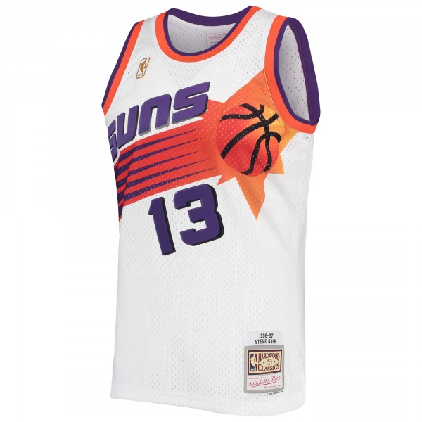 Игровая форма  Steve Nash Phoenix Suns Mitchell & Ness 1996-1997 Authentic Hardwood Classics Swingman - White