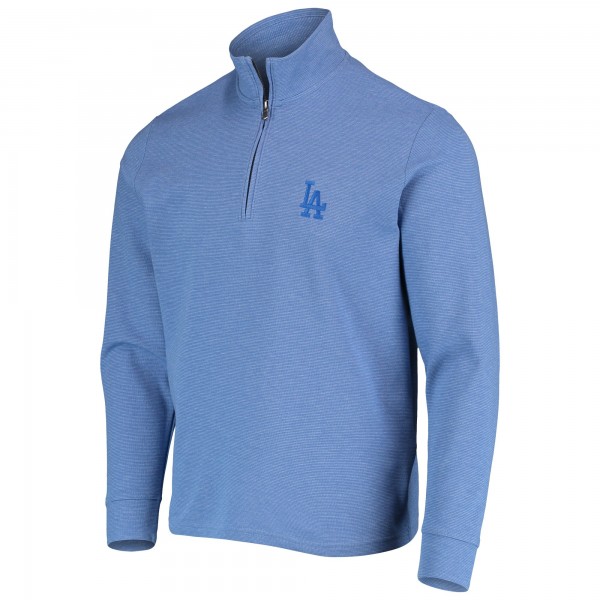 Кофта на короткой молнии Los Angeles Dodgers Vineyard Vines Saltwater - Light Blue