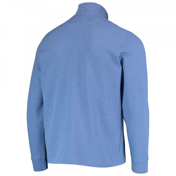 Кофта на короткой молнии Los Angeles Dodgers Vineyard Vines Saltwater - Light Blue