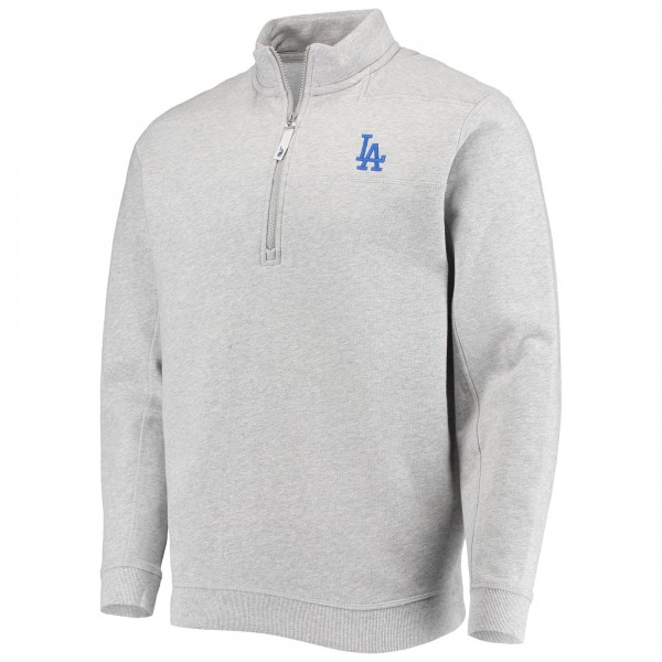 Кофта на короткой молнии Los Angeles Dodgers Vineyard Vines Shep - Gray