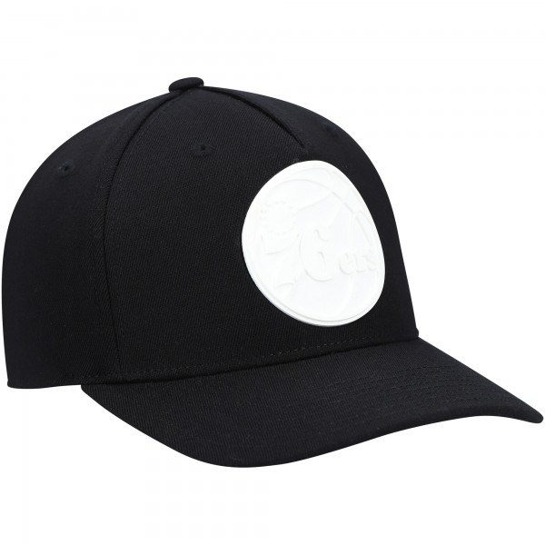 Бейсболка Philadelphia 76ers Mitchell & Ness Casper Stretch - Black - официальный мерч NBA