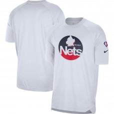 Футболка Brooklyn Nets Nike 2021/22 City Edition Pregame Warmup Shooting - White