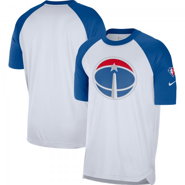 Футболка Washington Wizards Nike 2021/22 City Edition Pregame Warmup Shooting - White/Royal
