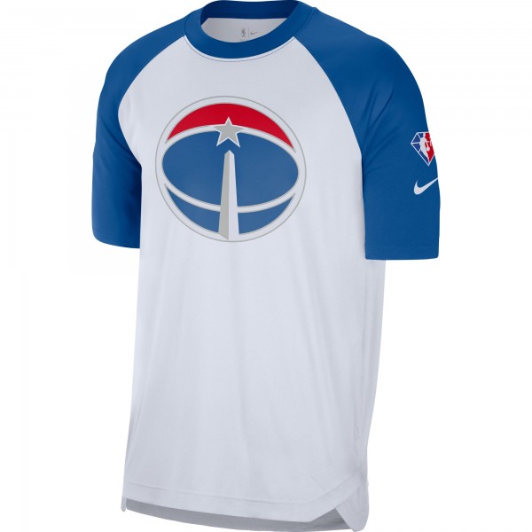 Футболка Washington Wizards Nike 2021/22 City Edition Pregame Warmup Shooting - White/Royal