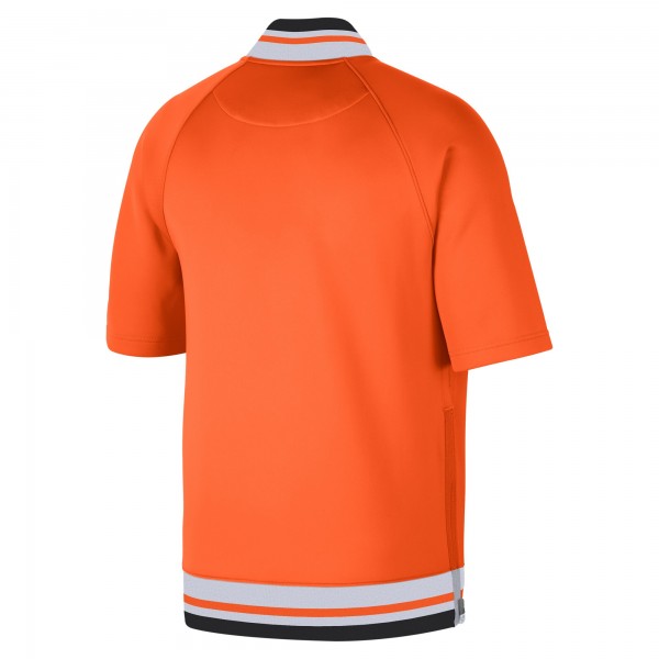 Куртка легкая с коротким рукавом LA Clippers Nike 2021/22 City Edition Therma Flex Showtime - Orange/White