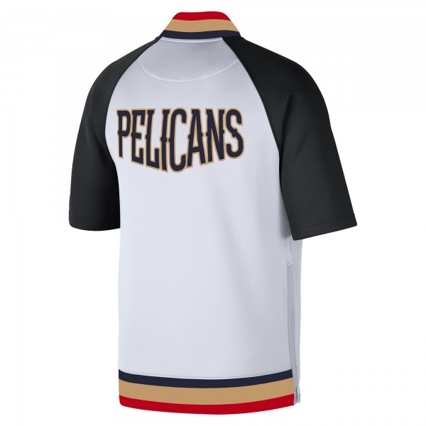 Куртка легкая с коротким рукавом New Orleans Pelicans Nike 2021/22 City Edition Therma Flex Showtime - White/Navy