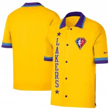Куртка с коротким рукавом Los Angeles Lakers Nike 2021/22 City Edition Therma Flex Showtime - Gold/Purple