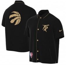 Куртка с коротким рукавом Toronto Raptors Nike 2021/22 City Edition Therma Flex Showtime - Black/Gold
