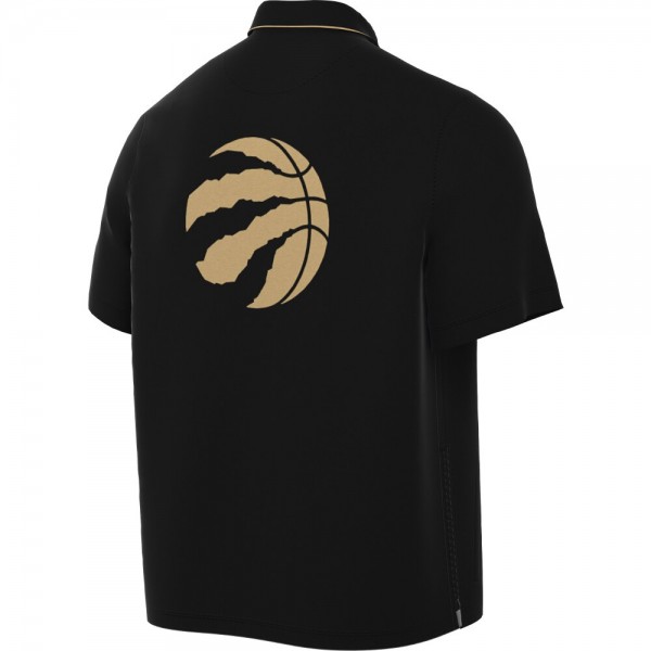 Куртка с коротким рукавом Toronto Raptors Nike 2021/22 City Edition Therma Flex Showtime - Black/Gold