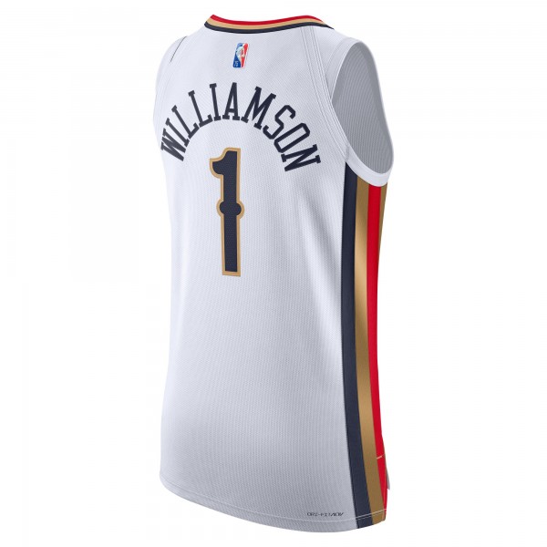 Игровая майка Zion Williamson New Orleans Pelicans Nike 2021/22 Swingman - City Edition - White - оригинальная джерси НБА