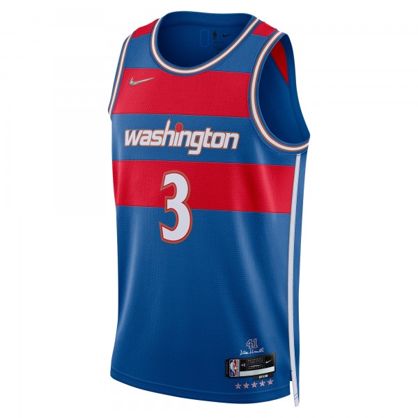 Игровая майка Bradley Beal Washington Wizards Nike 2021/22 Swingman - City Edition - Royal - оригинальная джерси НБА