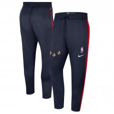 New Orleans Pelicans Nike 2021/22 City Edition Therma Flex Showtime Pants - Navy