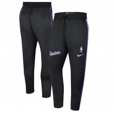 Sacramento Kings Nike 2021/22 City Edition Therma Flex Showtime Pants - Black