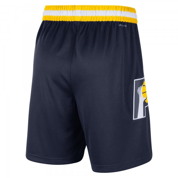 Шорты Indiana Pacers Nike 2021/22 City Edition Swingman - Navy/Gold - спортивная одежда НБА
