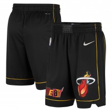 Шорты Miami Heat Nike 2021/22 City Edition Swingman - Black