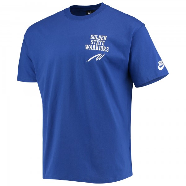 Футболка Golden State Warriors Nike 2021/22 Classic Edition Warriors Origins Courtside - Royal