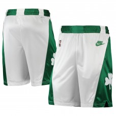 Шорты Boston Celtics Nike 2021/22 Classic Edition Swingman Performance - White/Kelly Green