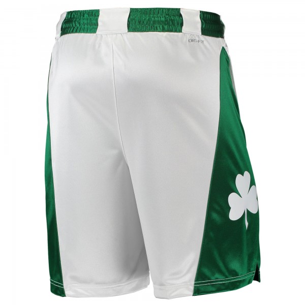 Шорты Boston Celtics Nike 2021/22 Classic Edition Swingman Performance - White/Kelly Green - спортивная одежда НБА