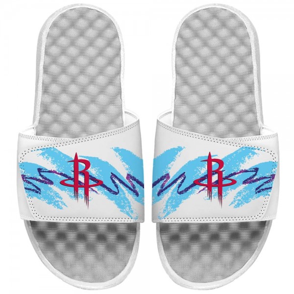 Шлепки Houston Rockets ISlide 90s Paper Cup - White
