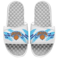 Шлепки New York Knicks ISlide 90s Paper Cup - White