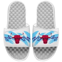 Детские шлепки Chicago Bulls ISlide 90s Paper Cup - White