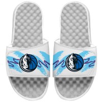 Детские шлепки Dallas Mavericks ISlide 90s Paper Cup - White